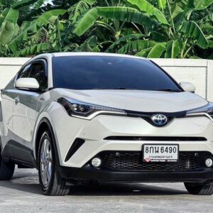 Toyota C-HR 2018.0 มือสอง ไฮบริด ไมล์  ไมล์แท้ เครดิตดีออกรถ 0 บาท
