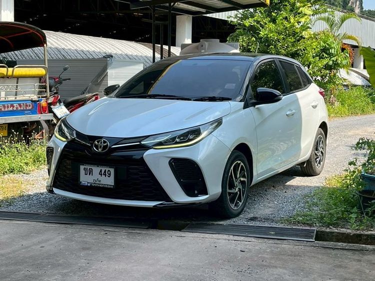 Toyota Yaris 2022.0 มือสอง เบนซิน ไมล์  รถบ้านแท้ จัดไฟแนนซ์ได้
