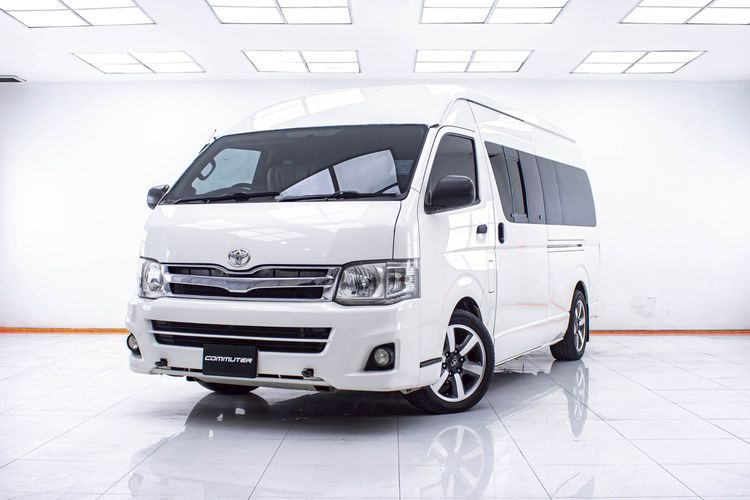 Toyota Commuter 2014.0 มือสอง ดีเซล ไมล์  ฟรีดาวน์ รถบ้านแท้