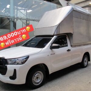Toyota Hilux Revo 2022.0 มือสอง ดีเซล ไมล์  เครดิตดีออกรถ 0 บาท เช็กศูนย์ทุกระยะ