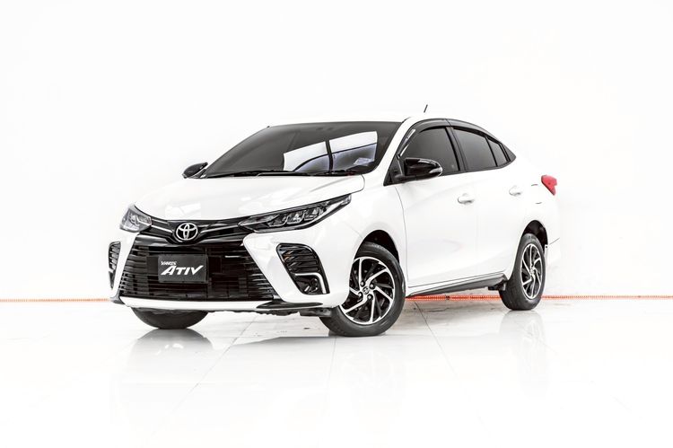 Toyota Yaris ATIV 2022.0 มือสอง เบนซิน ไมล์  เครดิตดีออกรถ 0 บาท รถบ้านแท้
