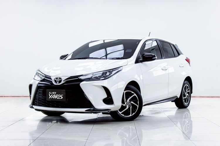 Toyota Yaris 2021.0 มือสอง เบนซิน ไมล์  เครดิตดีออกรถ 0 บาท ฟรีดาวน์