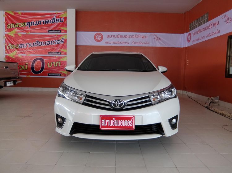 Toyota Altis 2015.0 มือสอง เบนซิน ไมล์ ฟรีดาวน์ เช็กศูนย์ทุกระยะ - Image 2