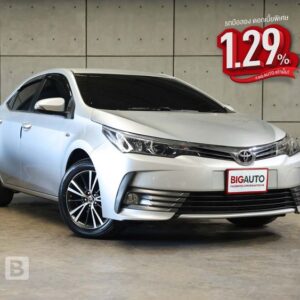 Toyota Altis 2018.0 มือสอง เบนซิน ไมล์ จัดไฟแนนซ์ได้ รถบ้านแท้