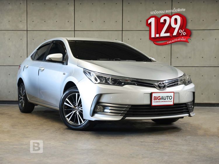 Toyota Altis 2018.0 มือสอง เบนซิน ไมล์  จัดไฟแนนซ์ได้ รถบ้านแท้