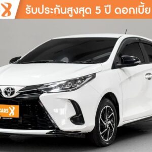 Toyota Yaris 2021.0 มือสอง เบนซิน ไมล์  เช็กศูนย์ทุกระยะ ฟรีดาวน์