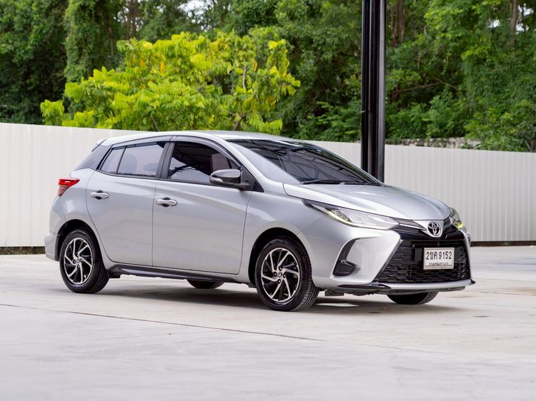 Toyota Yaris 2021.0 มือสอง เบนซิน ไมล์ รถบ้านแท้ เครดิตดีออกรถ 0 บาท