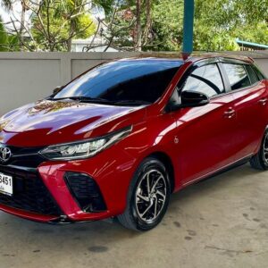 Toyota Yaris 2022.0 มือสอง เบนซิน ไมล์  ราคาถูก เช็กศูนย์ทุกระยะ