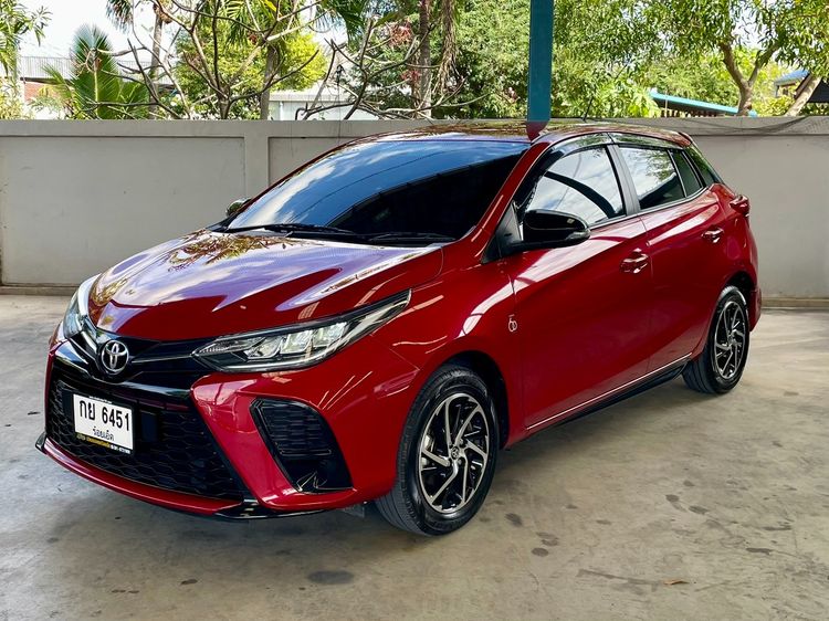 Toyota Yaris 2022.0 มือสอง เบนซิน ไมล์  ราคาถูก เช็กศูนย์ทุกระยะ