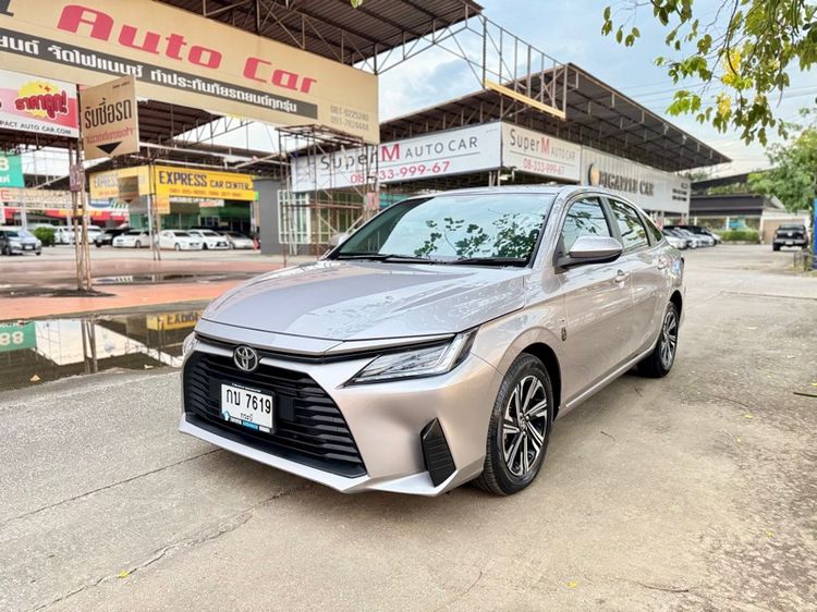 Toyota Yaris ATIV 2022.0 มือสอง เบนซิน ไมล์ รถบ้านแท้ เครดิตดีออกรถ 0 บาท - Image 3