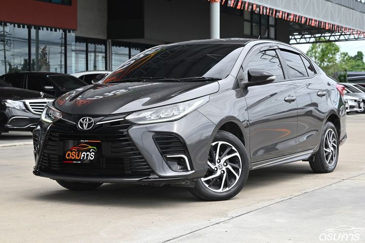 Toyota Yaris ATIV 2022.0 มือสอง เบนซิน ไมล์ เช็กศูนย์ทุกระยะ จัดไฟแนนซ์ได้
